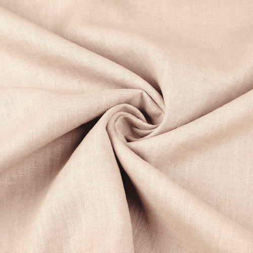 100% Linen - Champagne Pink - The Fabric Counter