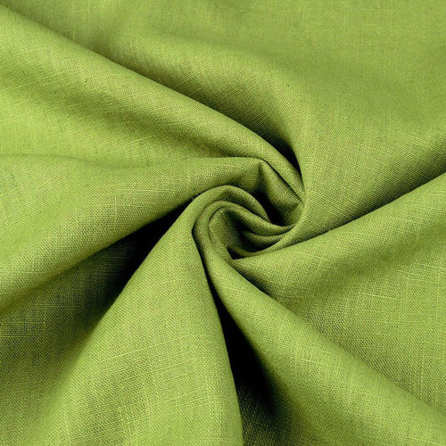 100% Linen - Lime - The Fabric Counter