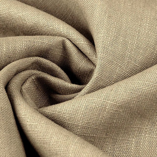100% Linen - Sand - The Fabric Counter