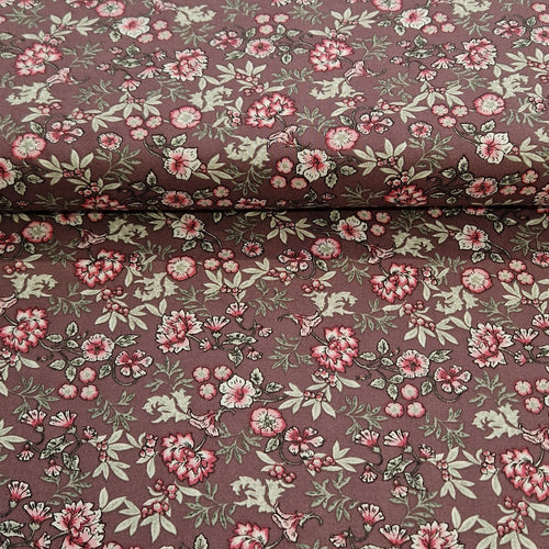 100% Viscose by Stof France - Floral - The Fabric Counter