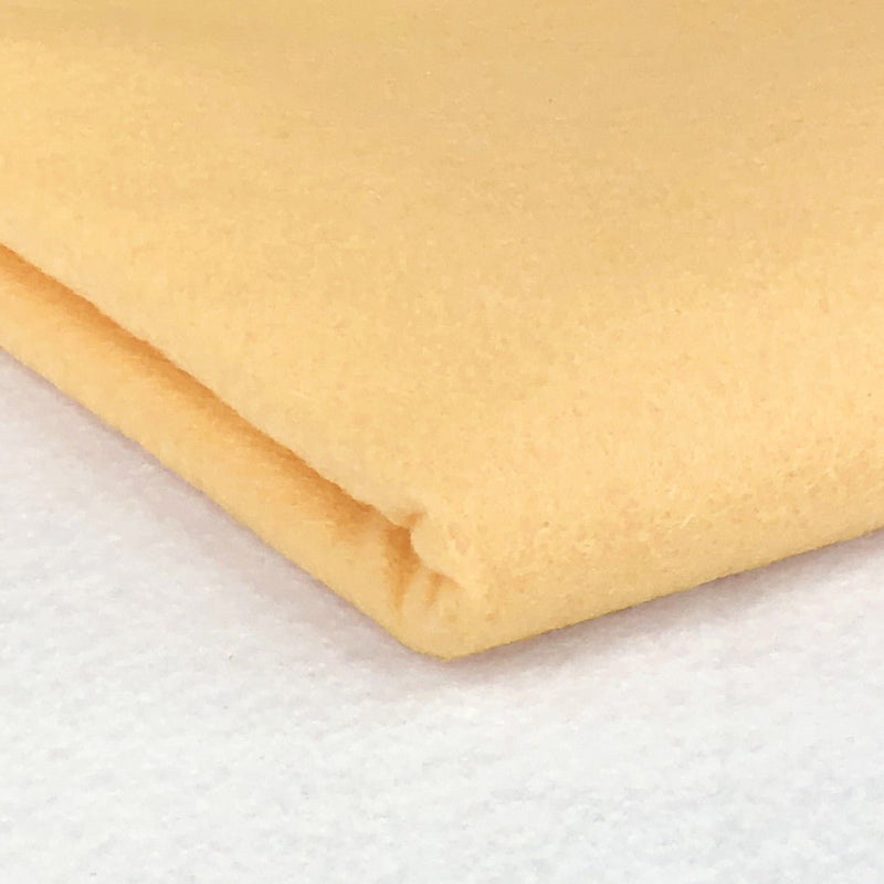 Acrylic Felt - Buttercream Yellow - The Fabric Counter