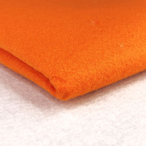 Acrylic Felt - Orange - The Fabric Counter