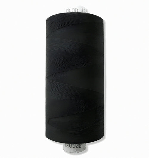 Coats Moon Thread Black - 1000 yards - The Fabric Counter