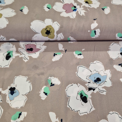 Crepe Viscose - Floral - The Fabric Counter