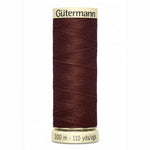 Gutermann Sew All 100m Thread - Beige & Brown - The Fabric Counter