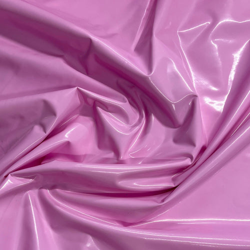 High Gloss PVC - Candy Pink - The Fabric Counter