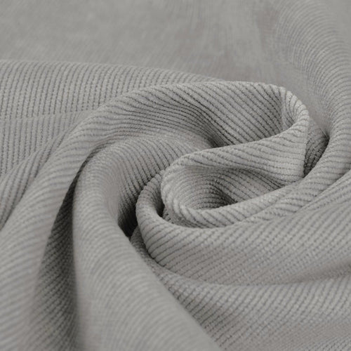 Plain Corduroy - Stone Grey - The Fabric Counter