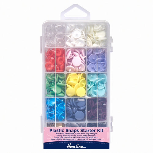 Plastic Snaps Multi-Pack - The Fabric Counter