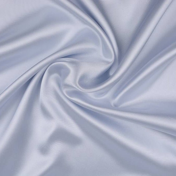 Poly Satin - Grey Blue – The Fabric Counter