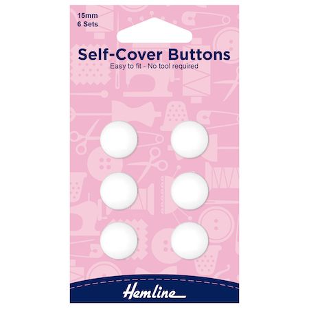 Self Cover Buttons (Various Sizes) - The Fabric Counter