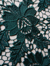 Tamara Guipure Lace - Green - The Fabric Counter