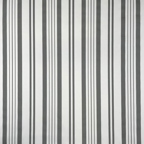Water Resistant UV Protected Canvas - Grey Stripe - The Fabric Counter