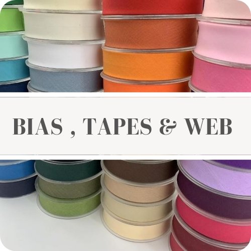 Bias, Tapes & Webbing - The Fabric Counter