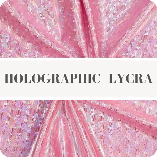 Holographic Lycra - The Fabric Counter