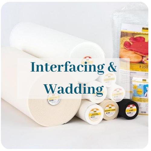 Wadding & Interfacing – The Fabric Counter
