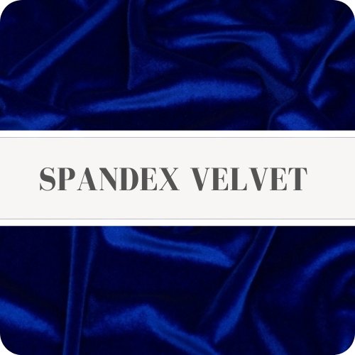 Spandex Velvet - The Fabric Counter
