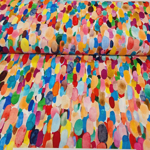 100% Cotton Digital Print - Colour Pop - The Fabric Counter