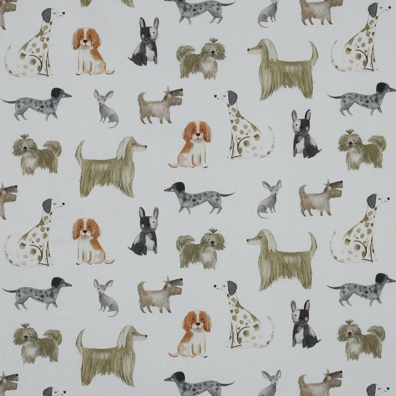 100% Cotton Digital Print - Dogs - The Fabric Counter