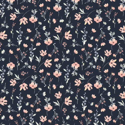 100% Cotton Print - Floral - The Fabric Counter