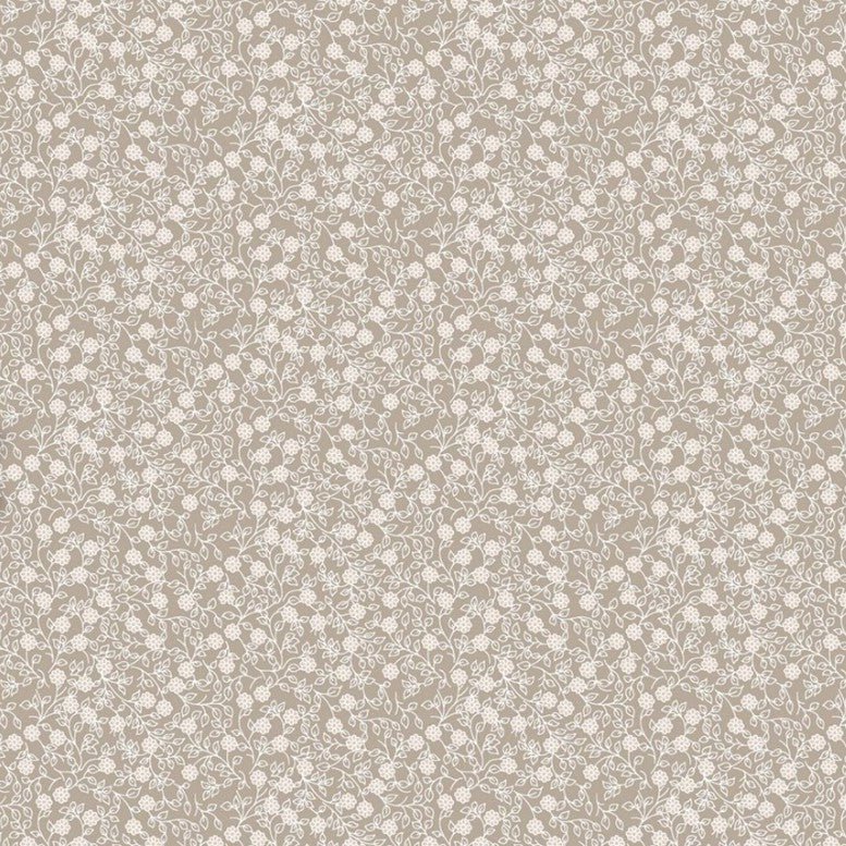 100% Cotton Print - Minimals (Beige) - The Fabric Counter