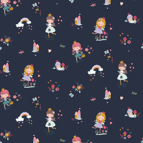 100% Cotton Print - Princess - The Fabric Counter