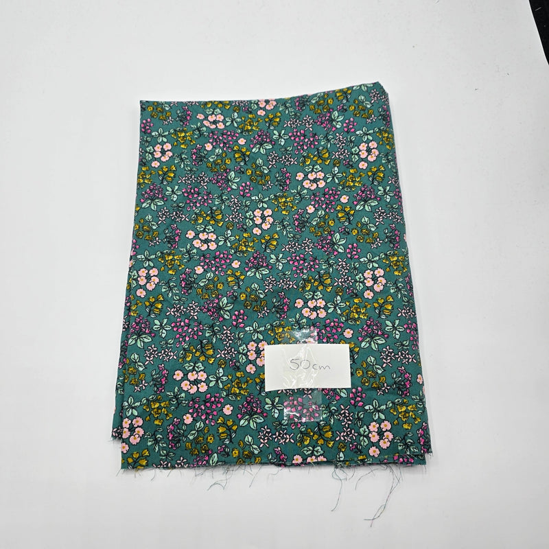 100% Cotton Remnant (0.50m) - The Fabric Counter