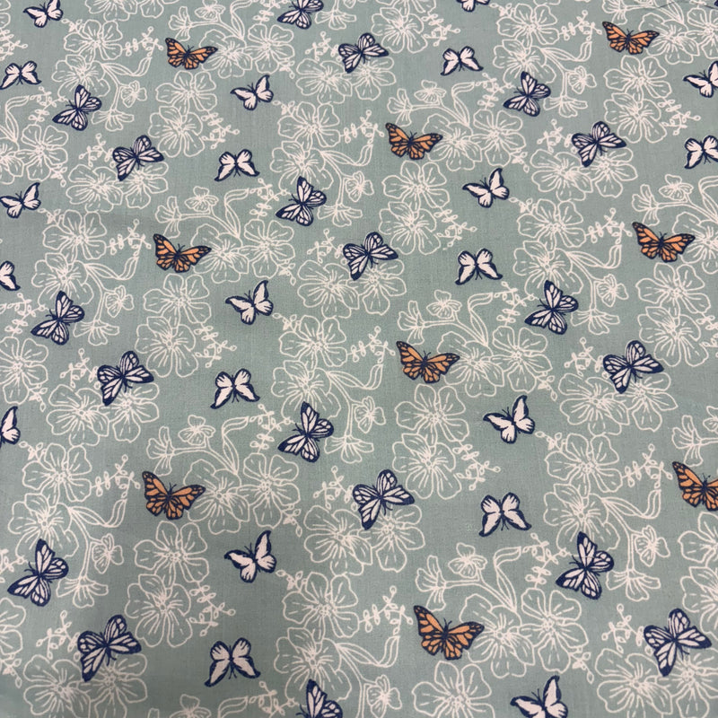 Butterfly Polycotton