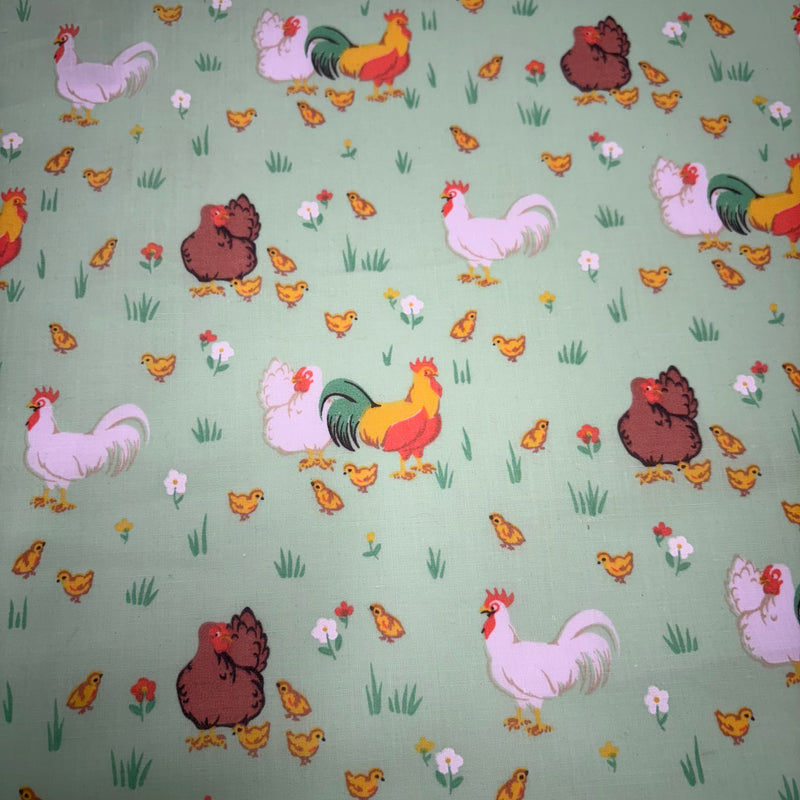Farm animal Polycotton