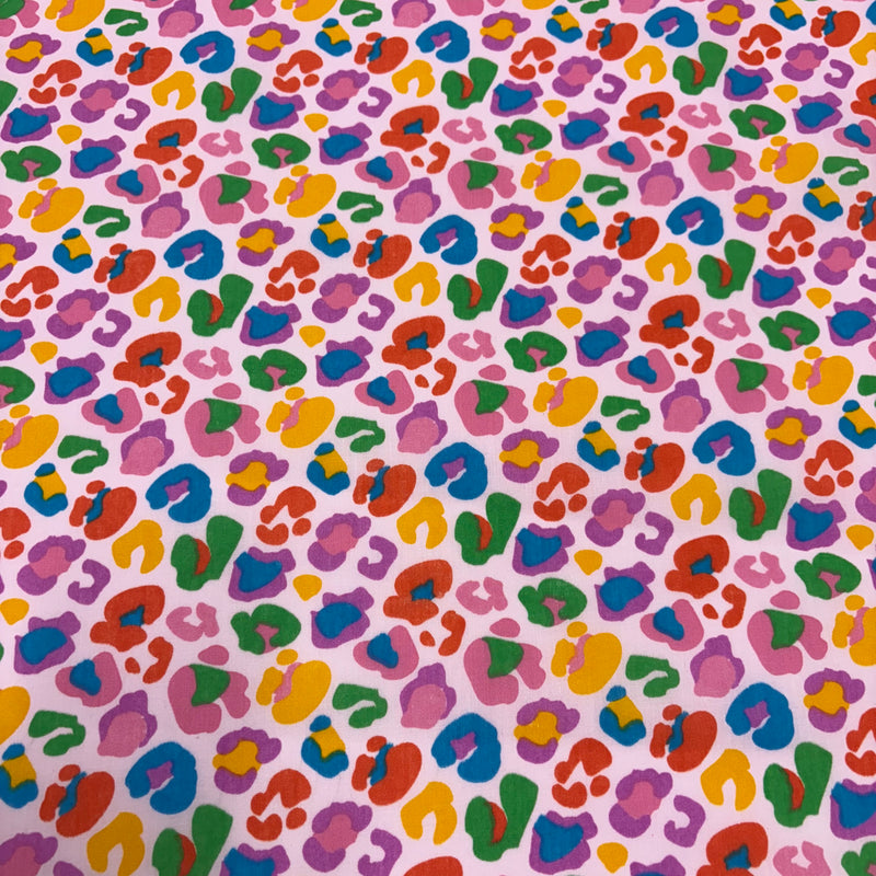 Leopard print Polycotton