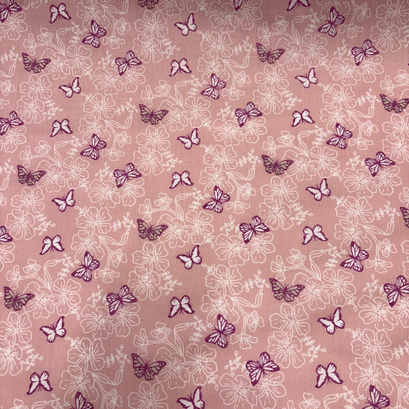 Butterfly Polycotton