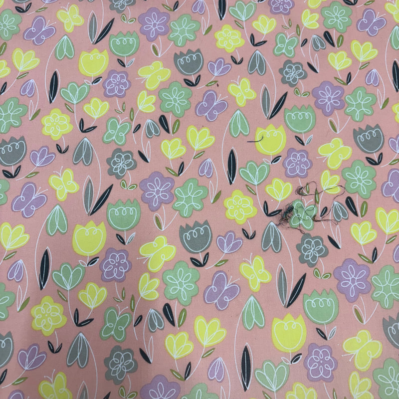 Floral Polycotton