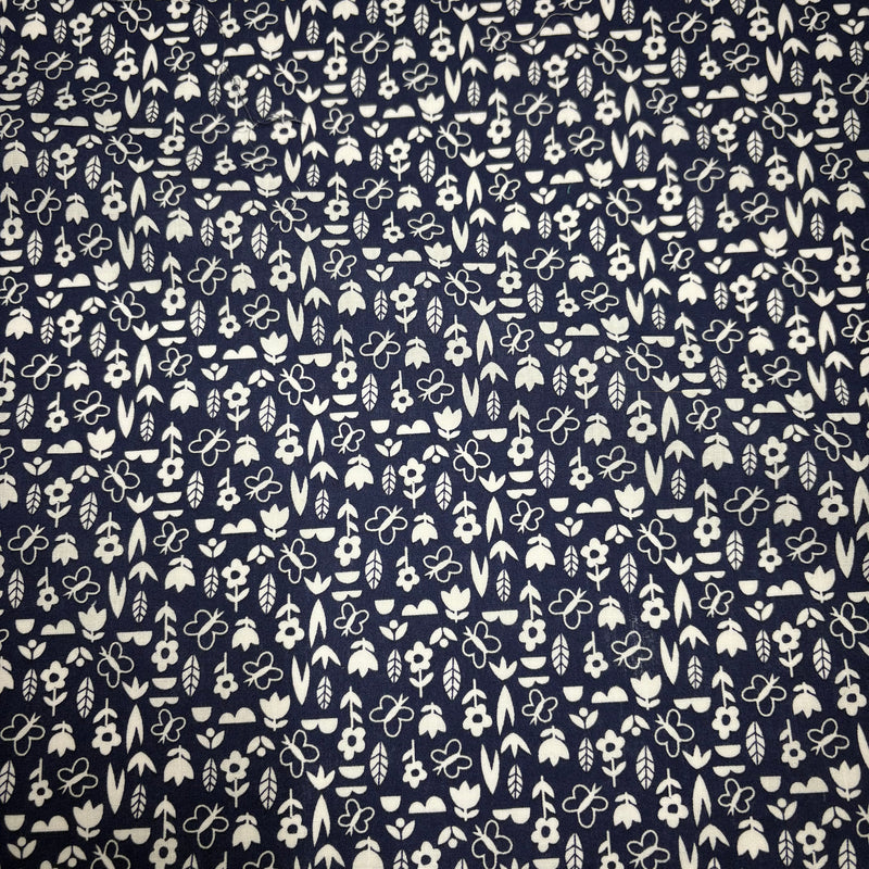 Floral Polycotton