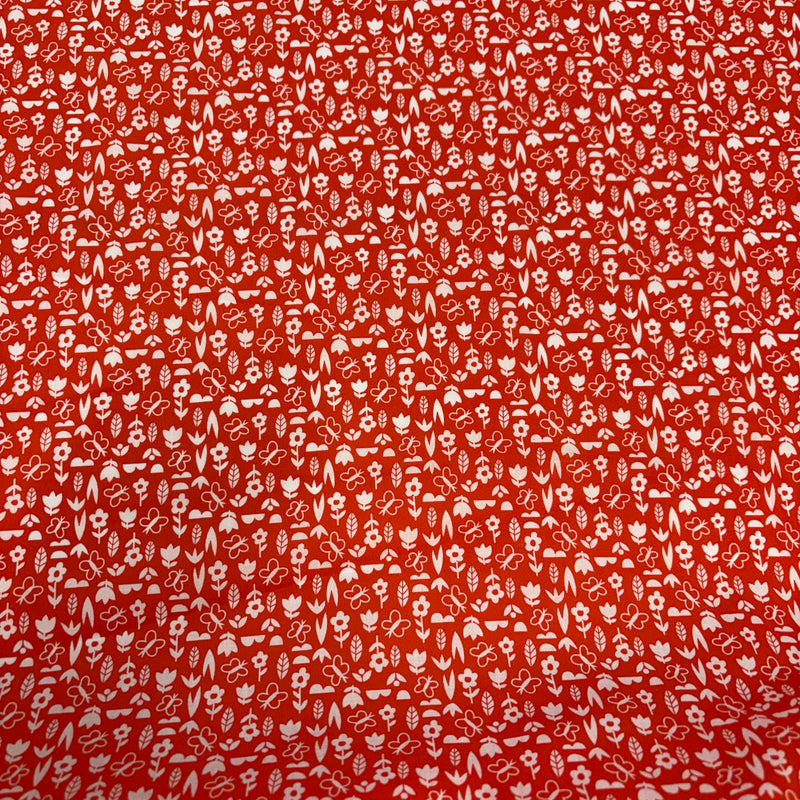 Floral Polycotton