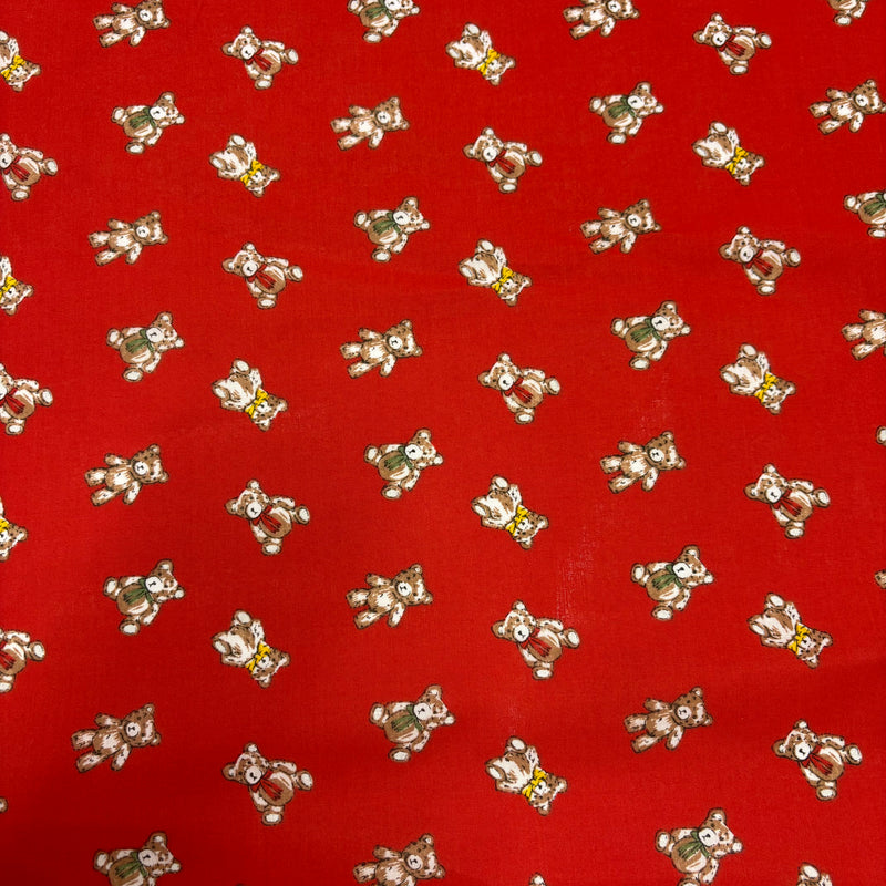 Teddy Bear Polycotton