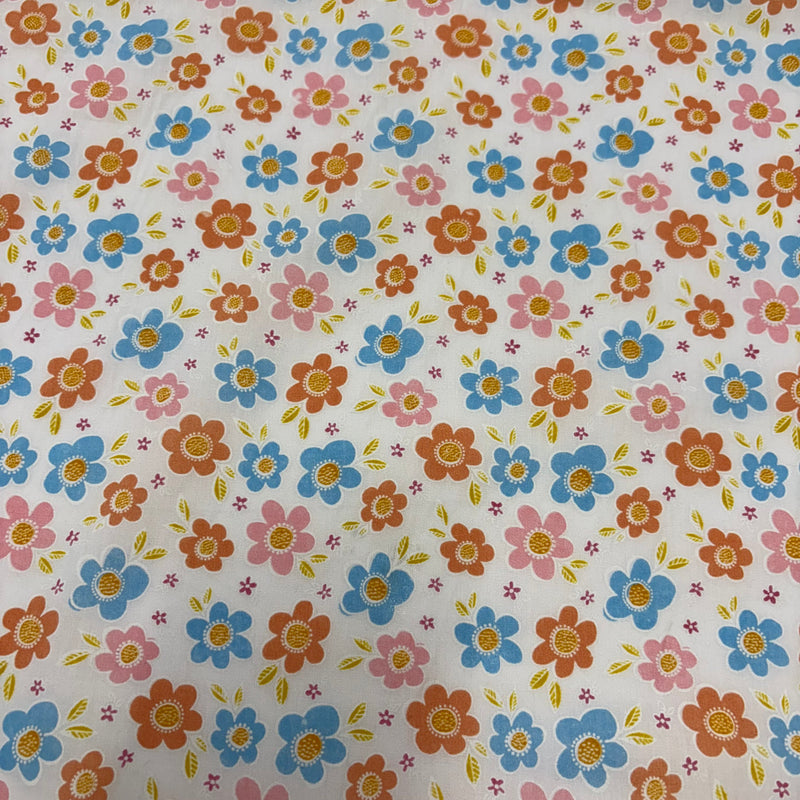 Floral Polycotton