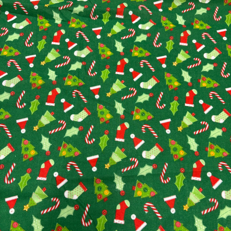Christmas Polycotton