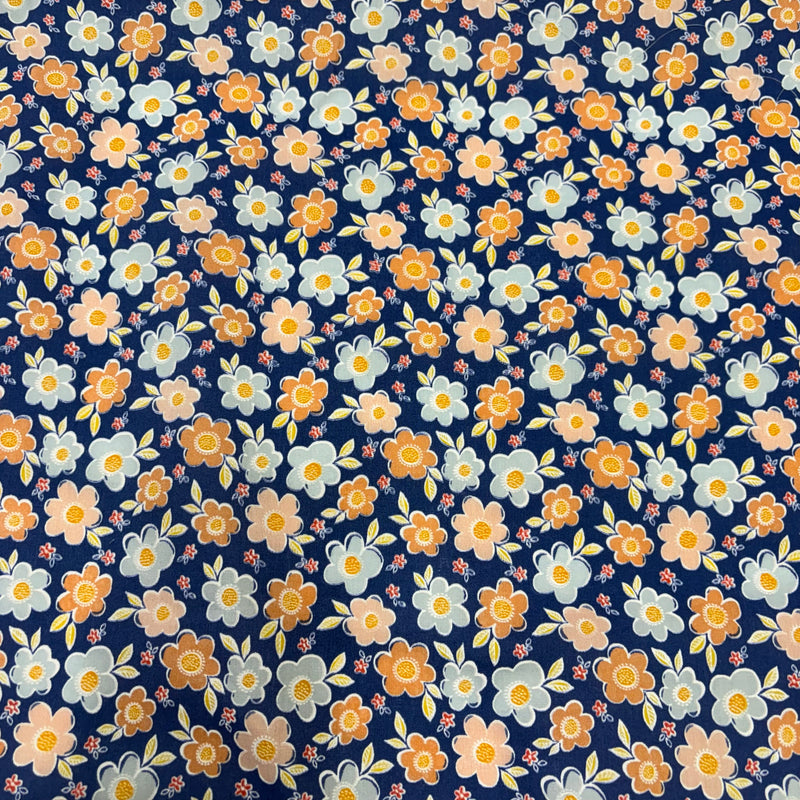 Floral Polycotton