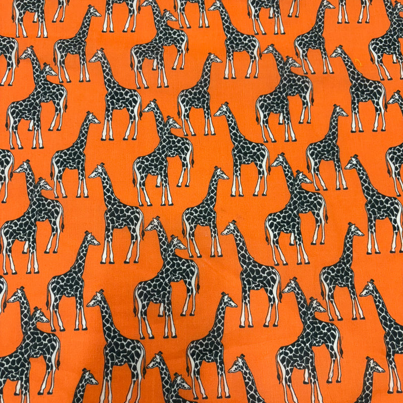 Giraffe Polycotton