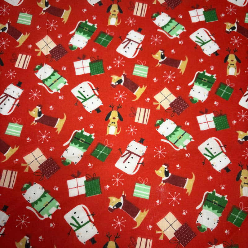 Christmas Polycotton