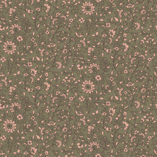 Cotton Jersey - Floral - The Fabric Counter