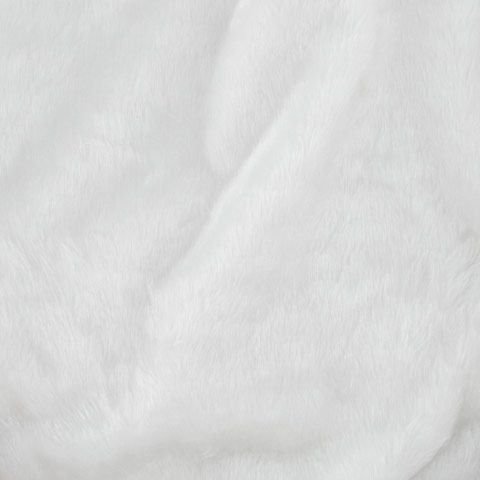 Faux Fun Fur - Natural White - The Fabric Counter