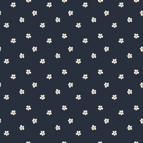 French Terry Cotton Jersey - Daisy - The Fabric Counter