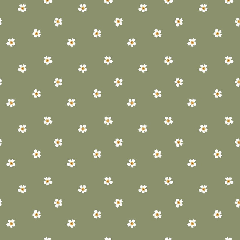 French Terry Cotton Jersey - Daisy - The Fabric Counter