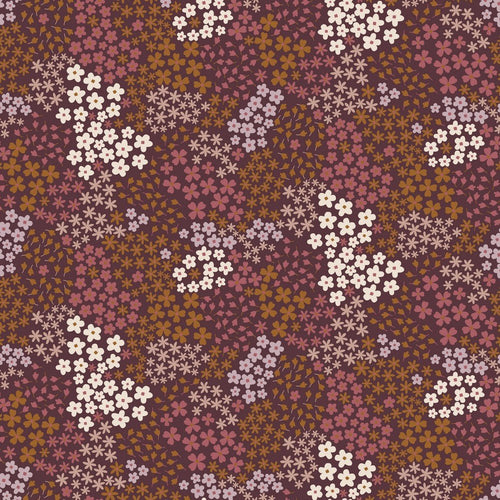 French Terry Cotton Jersey - Ditsy Floral - The Fabric Counter