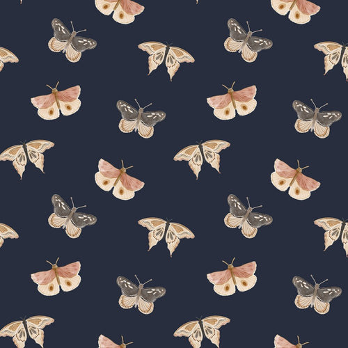 GOTS Organic Cotton Jersey - Butterfly - The Fabric Counter