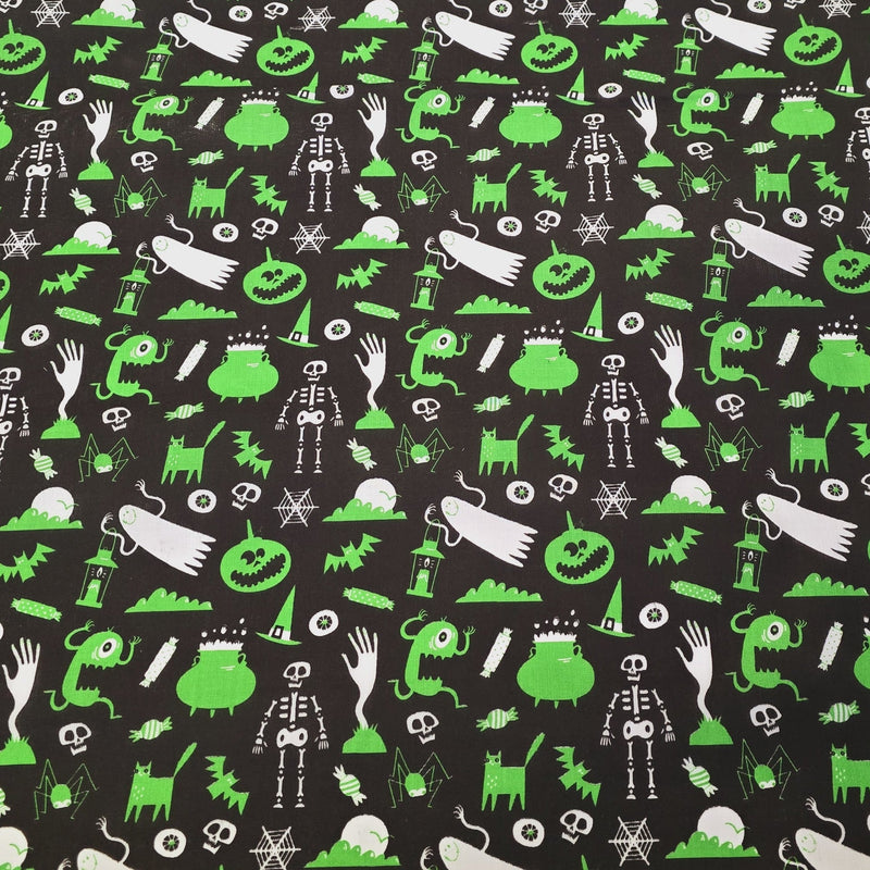 Halloween Polycotton - The Fabric Counter