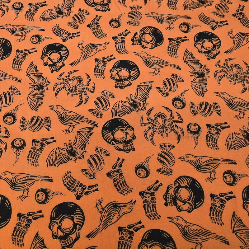 Halloween Polycotton - The Fabric Counter