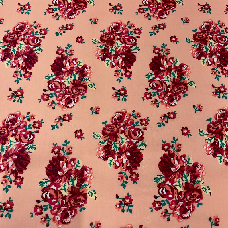 Floral Polycotton