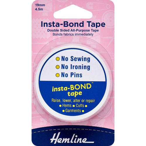 Insta-Bond Tape 19mm x 4.5m / 3/4″ x 4.95yds - The Fabric Counter