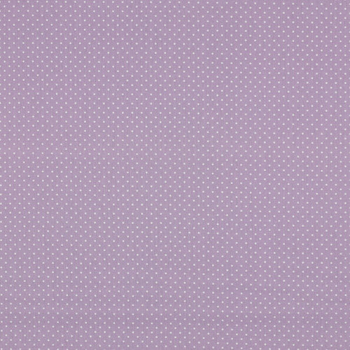 Mini Spot 100% Cotton Print - Lilac - The Fabric Counter